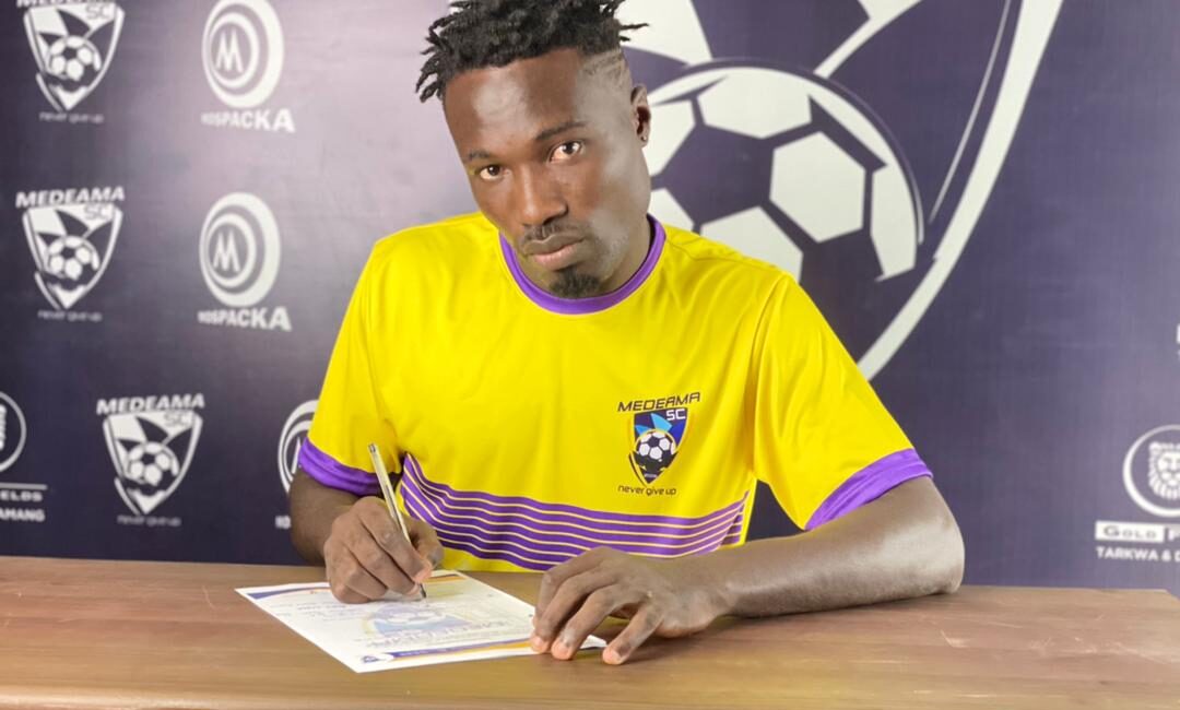 Danbort FC forward Jonathan Sowah joins Medeama SC on three-year deal